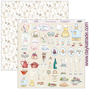 Dayka papel scrap bloc 24h 30x30 SCP3027 La cocina me facina DAYKA CENTROARTESANO