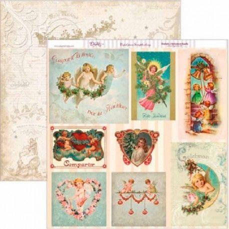 Dayka papel scrap SCP-001 navidad DAYKA CENTROARTESANO