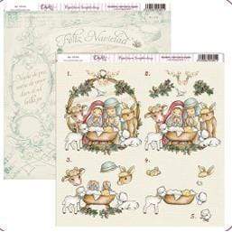 Dayka papel scrap SCP-078 navidad DAYKA CENTROARTESANO