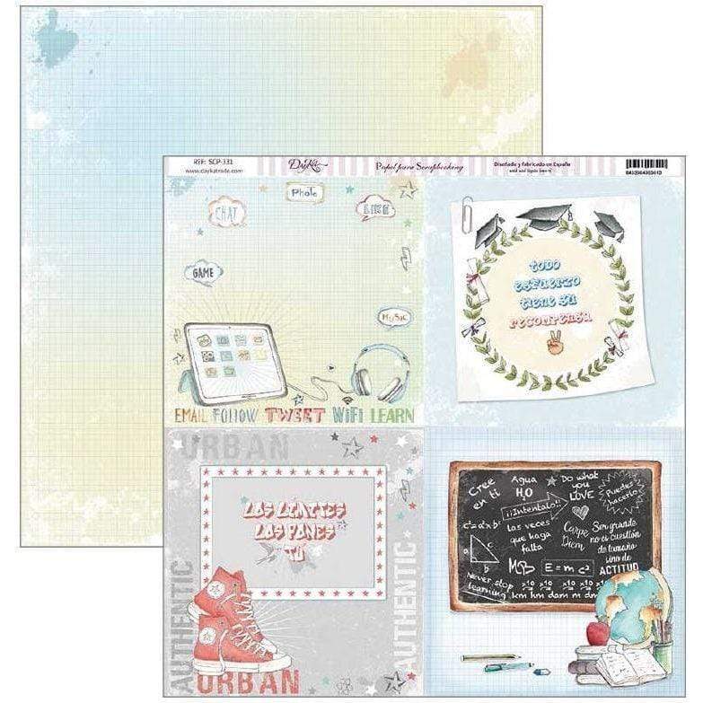 Dayka papel scrap SCP-331 colegio DAYKA CENTROARTESANO