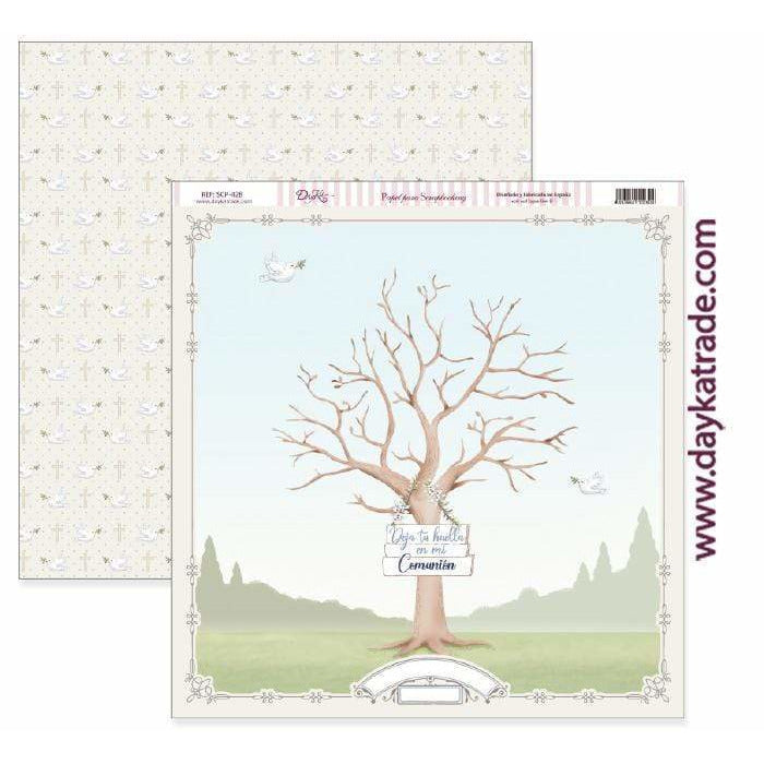 Dayka papel scrap SCP-428 comunión DAYKA CENTROARTESANO