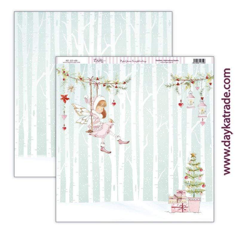 Dayka papel scrap SCP-459 Una navidad de cuento 2021 DAYKA CENTROARTESANO