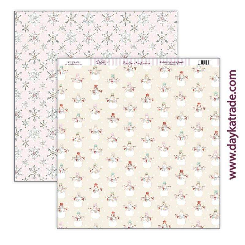 Dayka papel scrap SCP-468 Una navidad de cuento 2021 DAYKA CENTROARTESANO