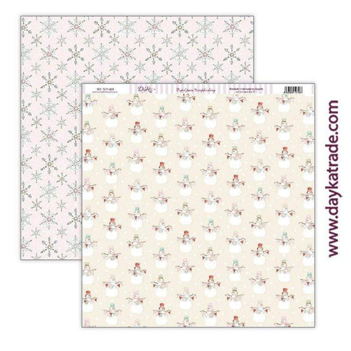 Dayka papel scrap SCP-468 Una navidad de cuento 2021 DAYKA CENTROARTESANO