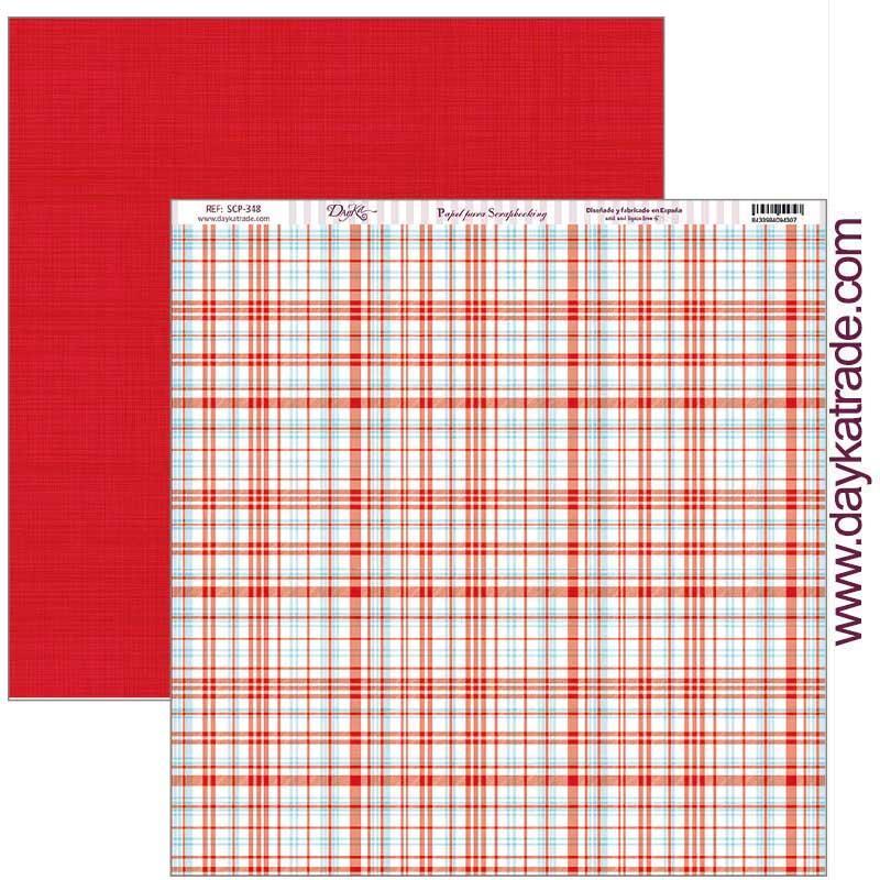 Dayka papel scrap SCP348 navidad 2019 DAYKA CENTROARTESANO