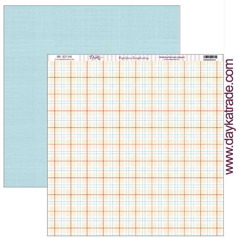 Dayka papel scrap SCP349 navidad 2019 DAYKA CENTROARTESANO