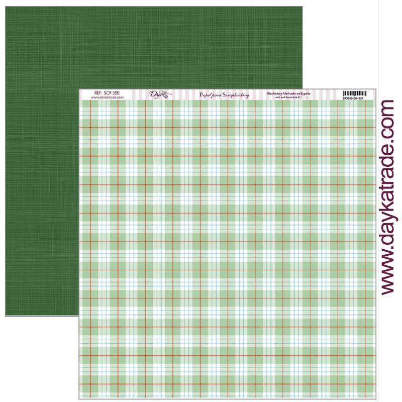 Dayka papel scrap SCP350 navidad 2019 DAYKA CENTROARTESANO