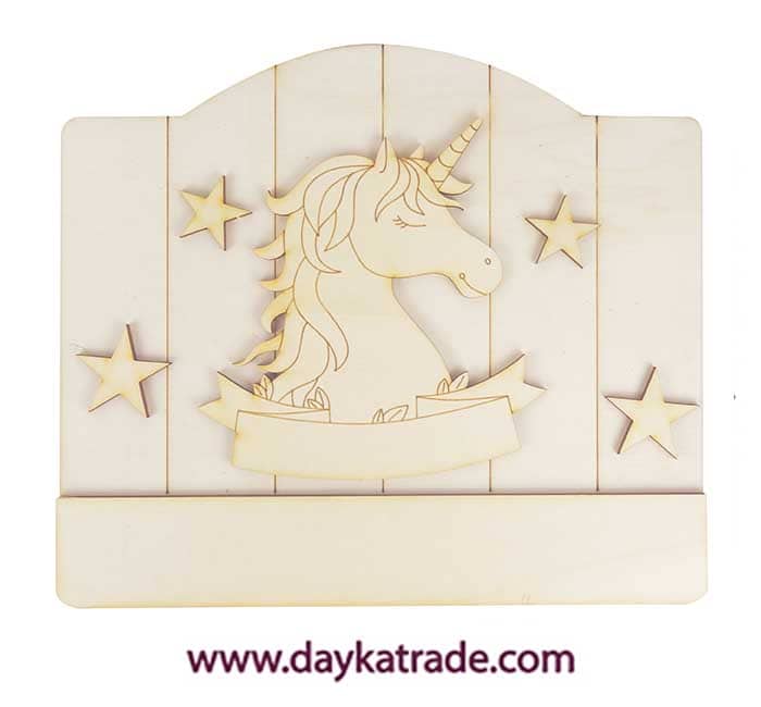 Dayka perchero unicornio 35x30cm DAYKA602 DAYKA CENTROARTESANO