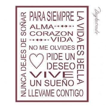 Dayka plantilla A3 T-33062 DAYKA CENTROARTESANO