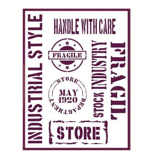 Dayka plantilla A3 T-33077 Industrial style DAYKA CENTROARTESANO