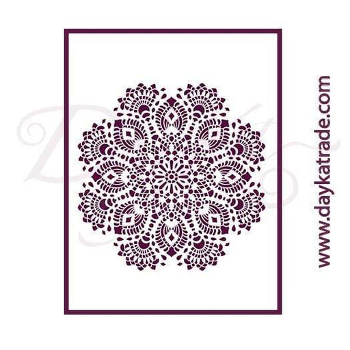 Dayka plantilla A3 T33117 mandala DAYKA CENTROARTESANO
