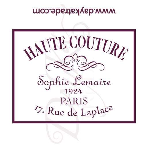 Dayka stencil A4 T-3184