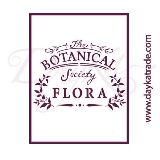 Dayka plantilla A4 T03168 botanical DAYKA CENTROARTESANO