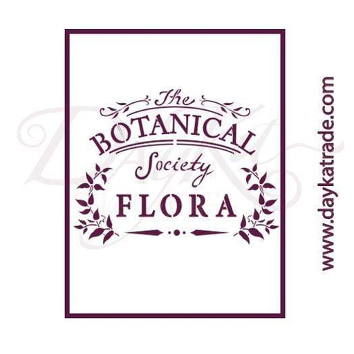 Dayka plantilla A4 T03168 botanical DAYKA CENTROARTESANO