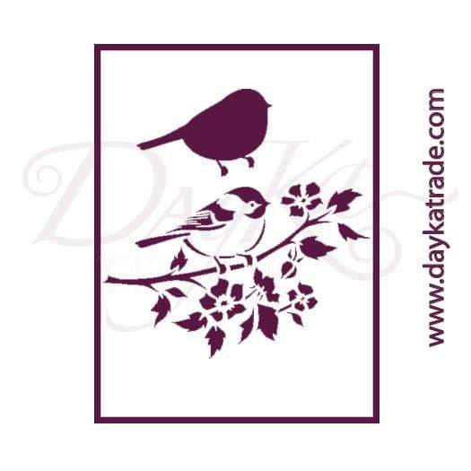 Dayka plantilla A5 V-309 tridimensional PAJARITO DAYKA CENTROARTESANO