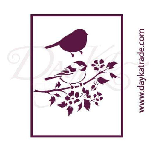 Dayka plantilla A5 V-309 tridimensional PAJARITO DAYKA CENTROARTESANO