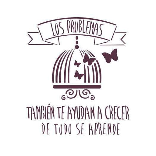 Dayka plantilla A5 V00237 Los problemas te ayudan a crecer DAYKA CENTROARTESANO