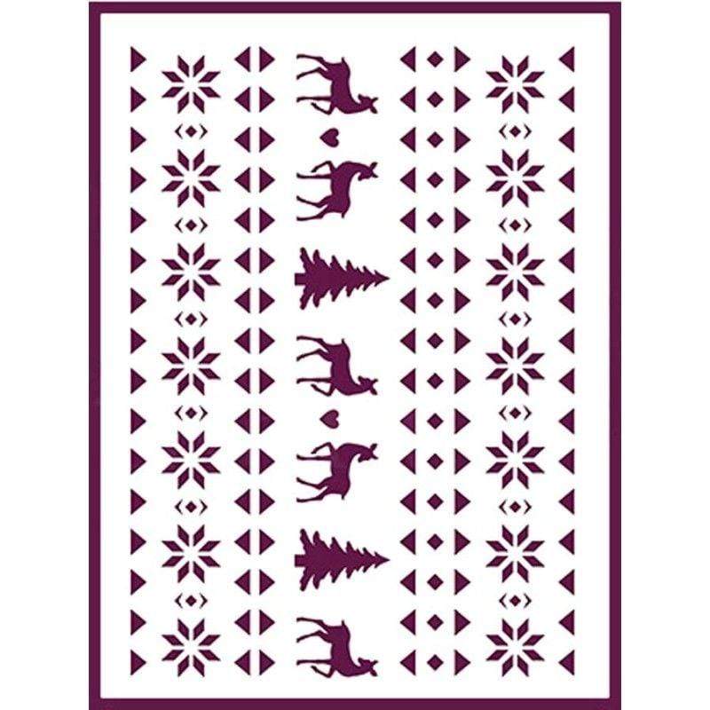 Dayka plantilla A5 V00336 navidad grecas DAYKA CENTROARTESANO