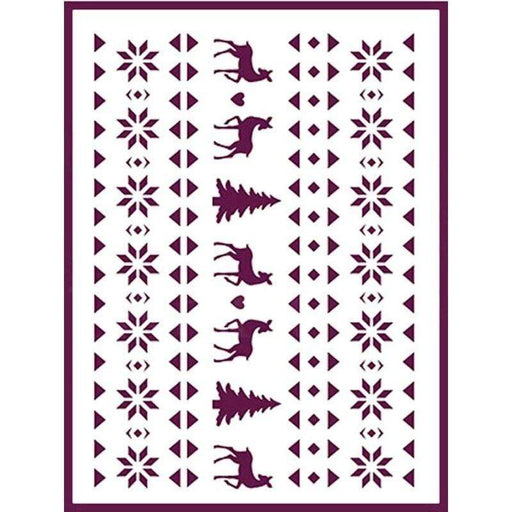 Dayka plantilla A5 V00336 navidad grecas DAYKA CENTROARTESANO