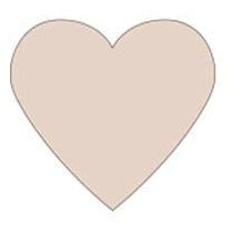 Dayka silueta carton corazon 9.25x8.5cm DAYKA CENTROARTESANO