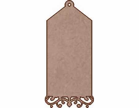 Dayka silueta carton filigrana 8x4 DAYKA CENTROARTESANO