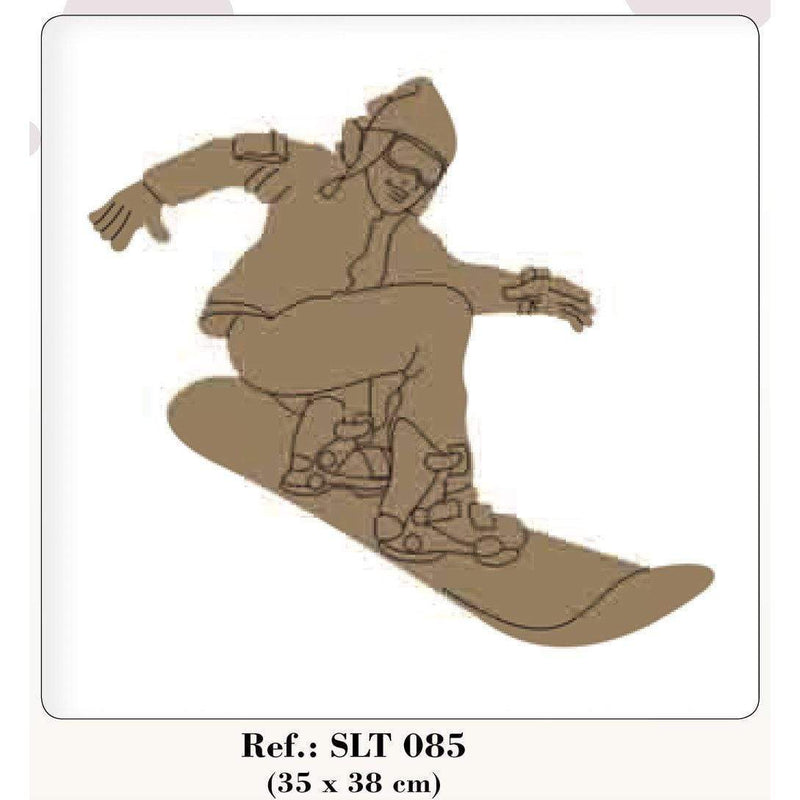 Dayka silueta snow 35x38cm DAYKA CENTROARTESANO