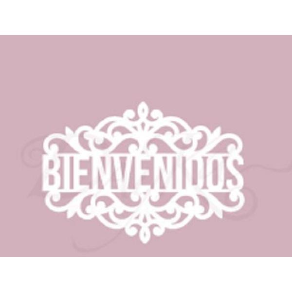 Dayka silutas carton DECO81P bienvenidos DAYKA CENTROARTESANO