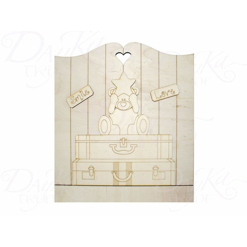 Dayka Tabla maletas oso estrella 40x36 DAYKA198 DAYKA CENTROARTESANO