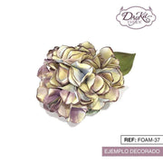 Flores de foamiran dayka FOAM-37 Hortensia gigante blanca DAYKA CENTROARTESANO