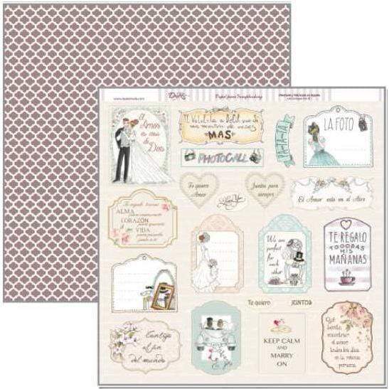 Dayka papel scrap SCP-125 boda DAYKA Oferta CENTROARTESANO