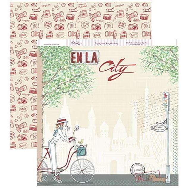 Dayka papel scrap SCP-158 vacaciones DAYKA Oferta CENTROARTESANO