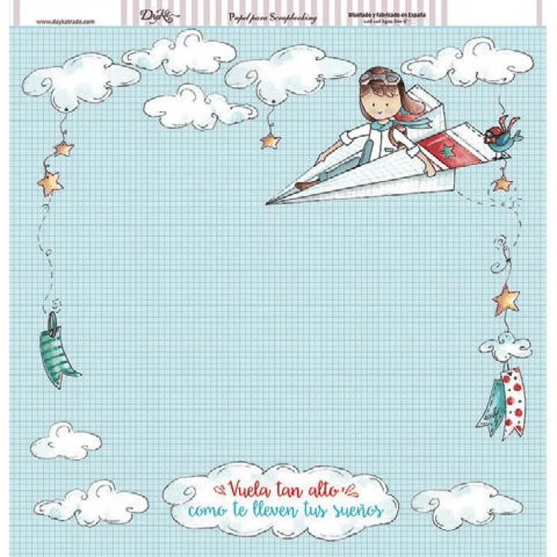 Dayka papel scrap SCP-211 infantil