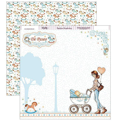 Dayka papel scrap SCP-267 bebe niño DAYKA Oferta CENTROARTESANO