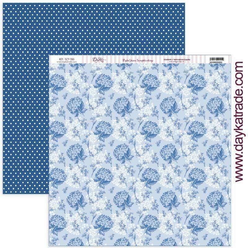 Papier brouillon Dayka SCP-390 Nature en bleu 04