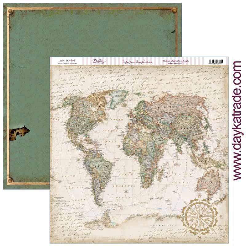 Papier brouillon Dayka SCP-396 Style antique