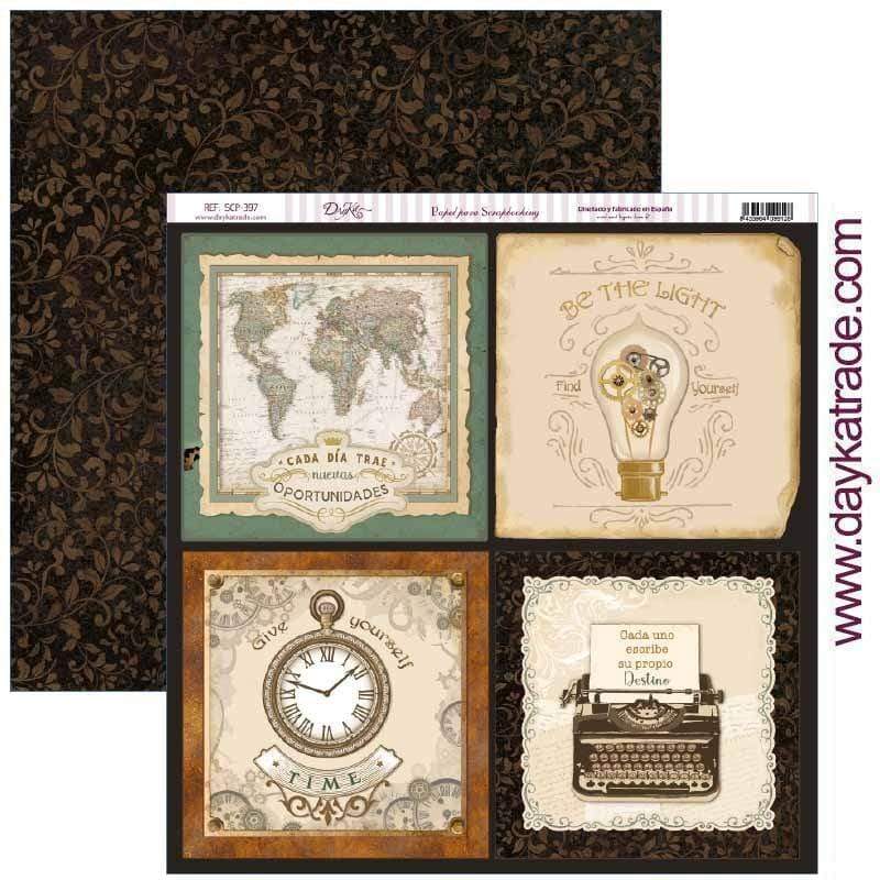 Papier brouillon Dayka SCP-397 Style antique