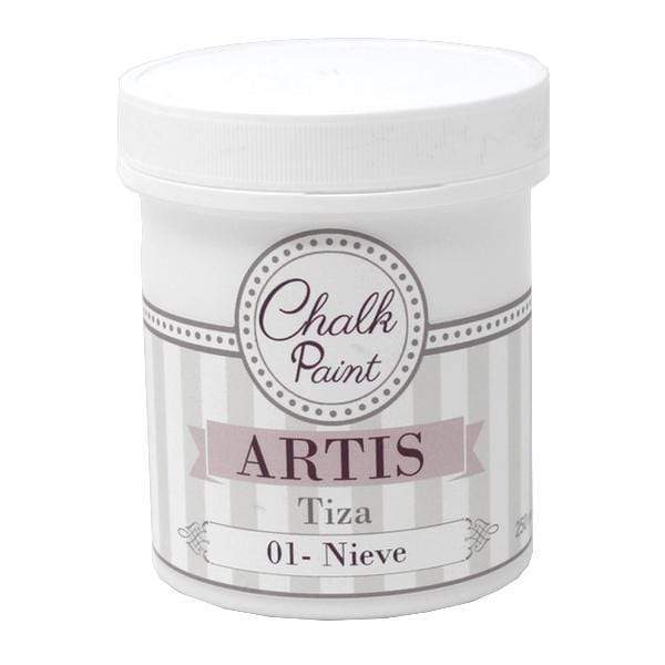 Dayka pintura tiza 250ml TIZA-01 NIEVE DAYKA Oferta CENTROARTESANO
