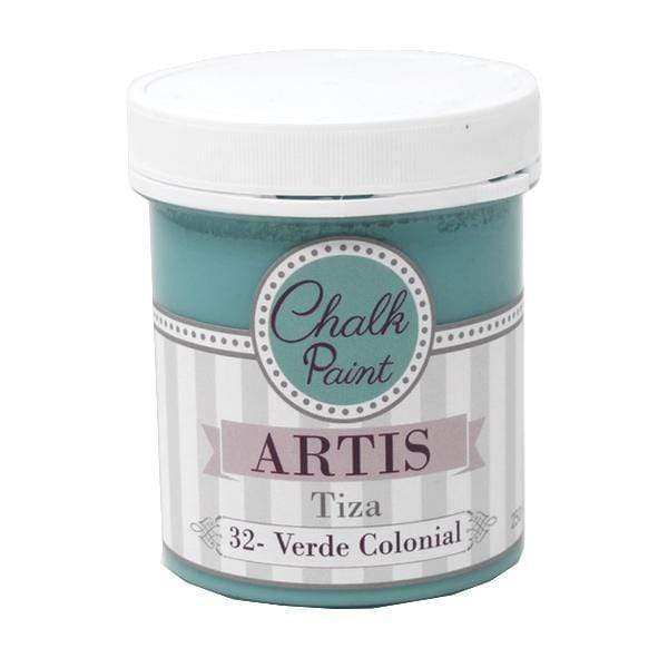 Dayka pintura tiza 250ml TIZA-32 verde colonial DAYKA Oferta CENTROARTESANO