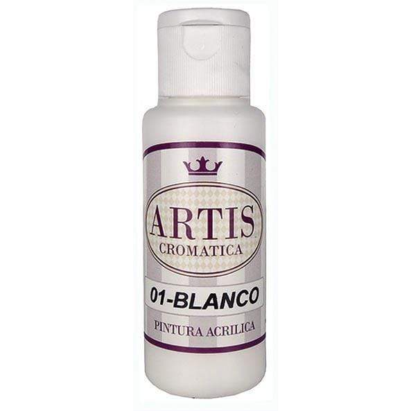 Pintura acrílica Artis Cromática 60ml 001 blanco DAYKA Oferta CENTROARTESANO