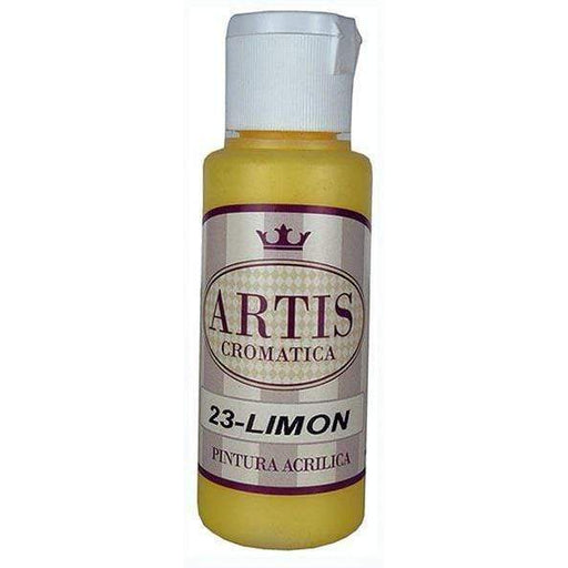 Pintura acrílica Artis Cromática 60ml 023 limon DAYKA Oferta CENTROARTESANO