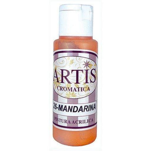 Pintura acrílica Artis Cromática 60ml 026 mandarina DAYKA Oferta CENTROARTESANO
