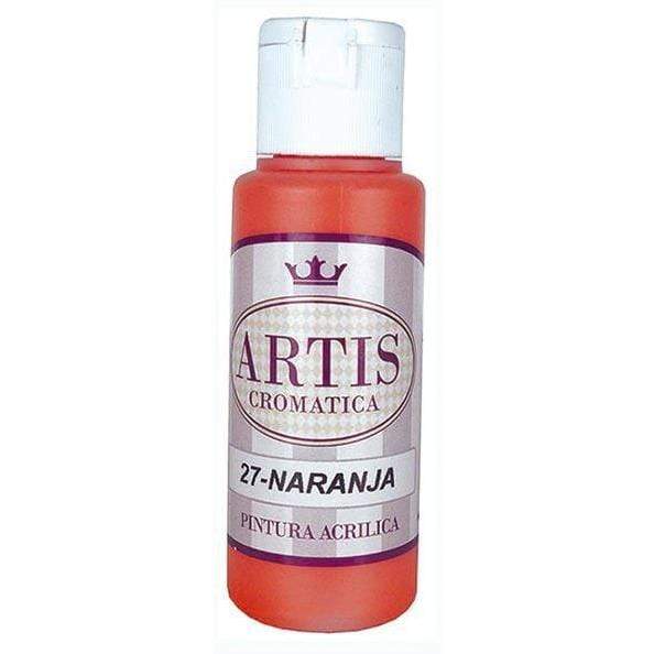 Pintura acrílica Artis Cromática 60ml 027 naranja DAYKA Oferta CENTROARTESANO