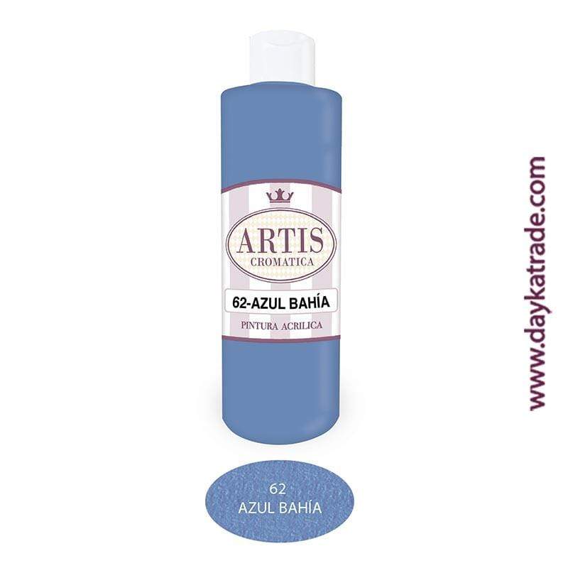 Pintura acrílica Artis Cromática 60ml 062 azul bahia DAYKA Oferta CENTROARTESANO