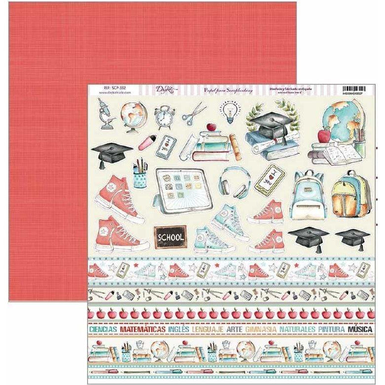 Dayka papel scrap SCP332 colegio DAYKA CENTROARTESANO