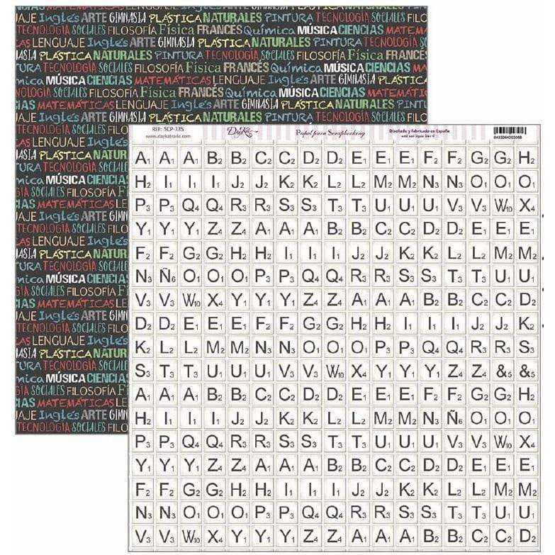 Dayka papel scrap SCP335 colegio DAYKA CENTROARTESANO