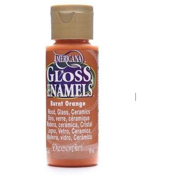 americana gloss enamels 59ML DAG016 naranja tostado DECO ART CENTROARTESANO