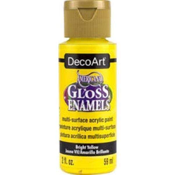 Americana gloss enamels 59ML DAG227 Amarillo DECO ART CENTROARTESANO