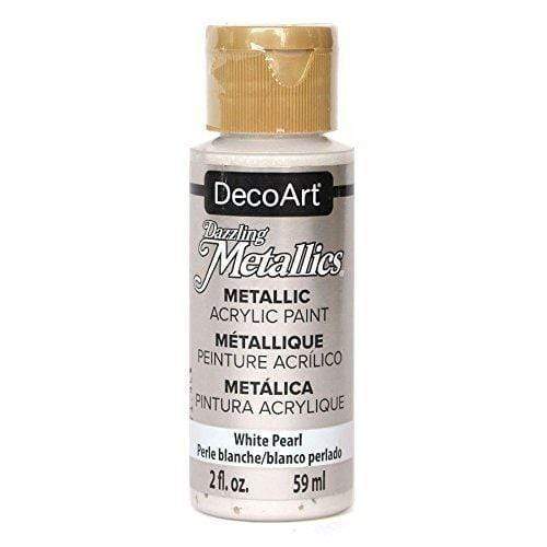Americana metalica 59ml DA117 white pearl DECO ART CENTROARTESANO