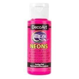 Americana Pint.acri Neon DHS3 rosa DECO ART CENTROARTESANO