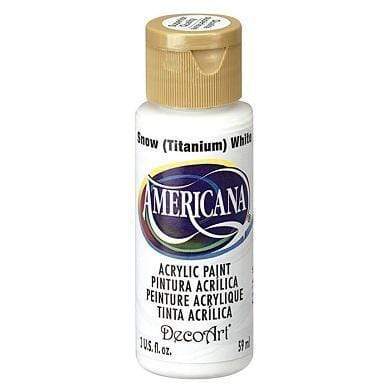 Americana pintura acril. 59ml DA001 titanium snow white DECO ART CENTROARTESANO